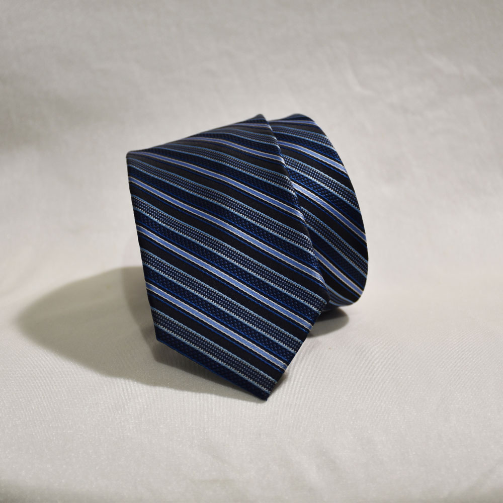 blue stripe tie