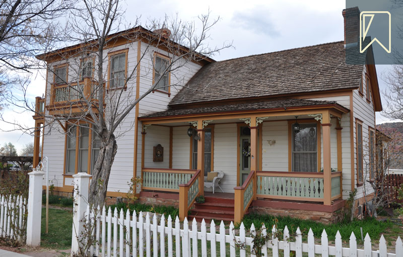 The William Derby Johnson Jr. House in early spring