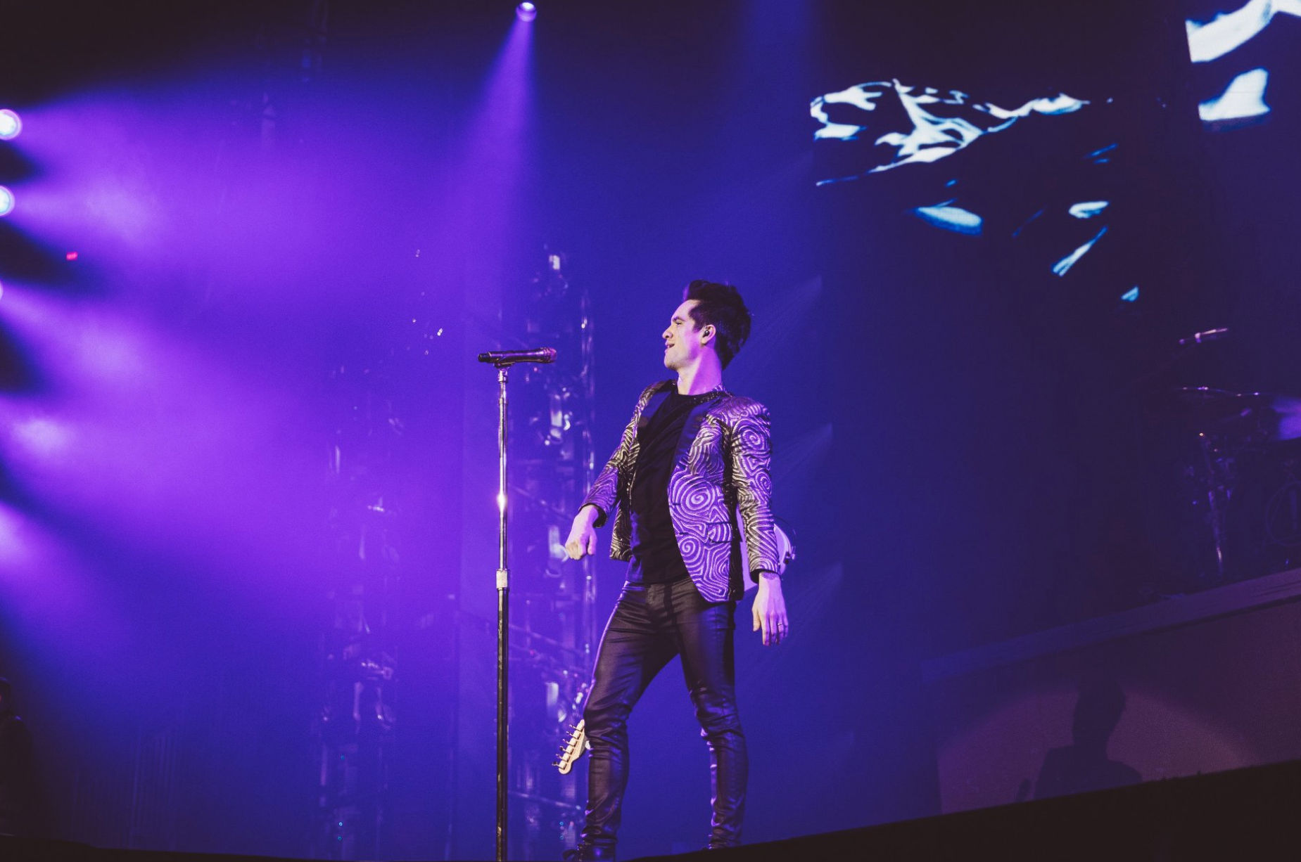 Branden Urie on stage